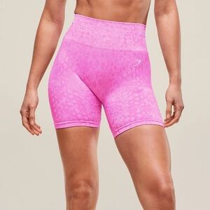 Gymshark Pink Seamless Athletic Shorts